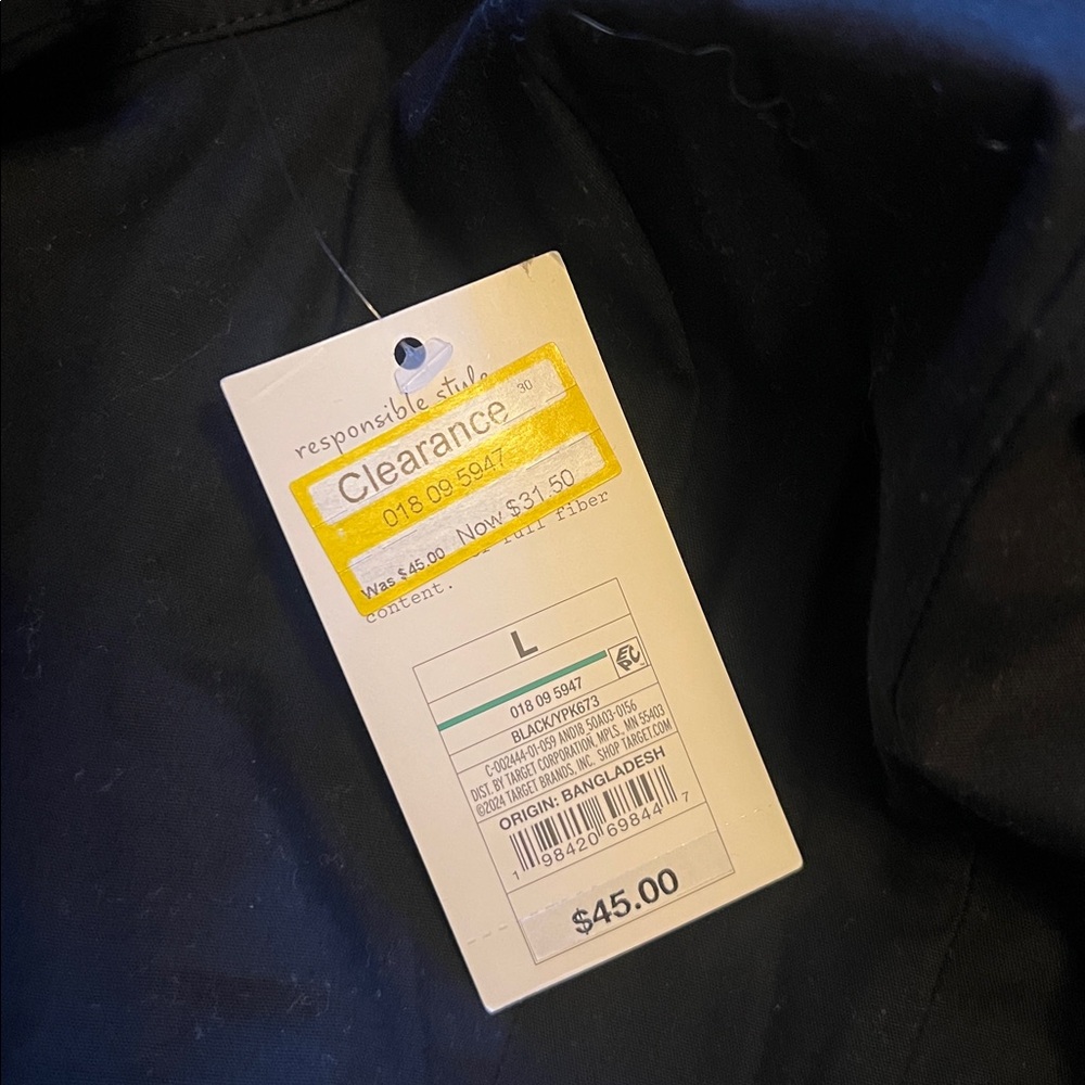 A New Day Large Black Halter Dress- NWT - Picture 5 of 5